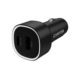 Зарядно за кола CANYON OnDrive 85 PD, 85W, USB-A + USB-C - CNE-CCABR8AC - 1