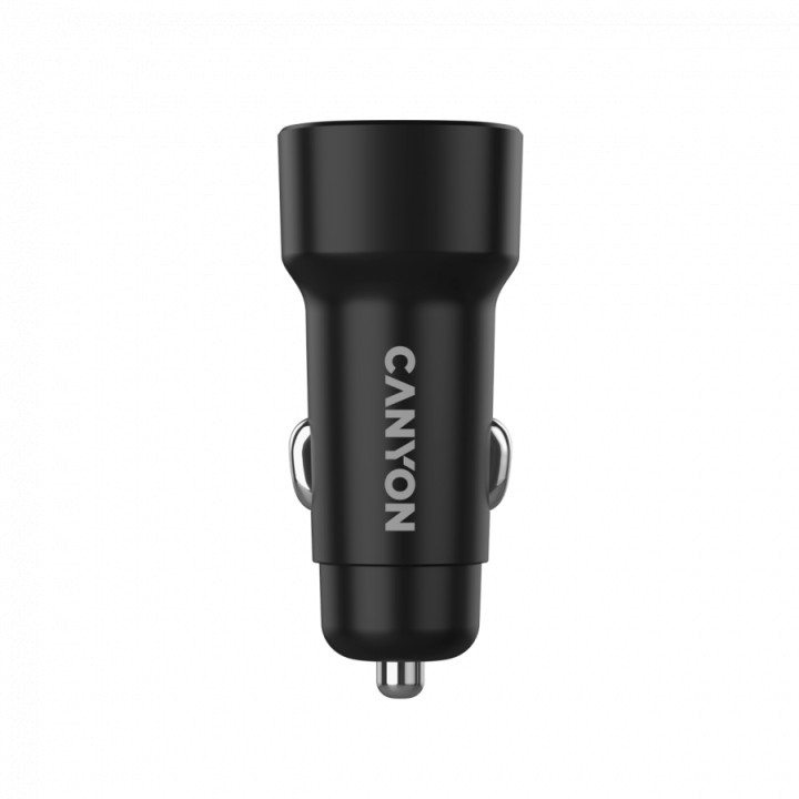 Автомобилен адаптер CANYON OnDrive 30 PD, USB-C 30W, Quick Charge 3.0, Power Delivery - CNE-CCABR2C - 6