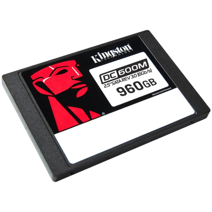 SSD диск Kingston DC600M, 960GB SATA III 2.5", 560MB/s, 3D NAND TLC - SEDC600M/960G - 1