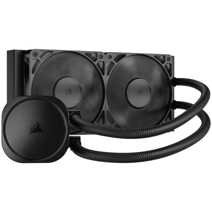 Водно охлаждане за процесор CORSAIR Nautilus 240, 240mm Радиатор, 2x120mm Вентилатори, AM4/AM5/1700/1851 - CW-9060088-WW - 1