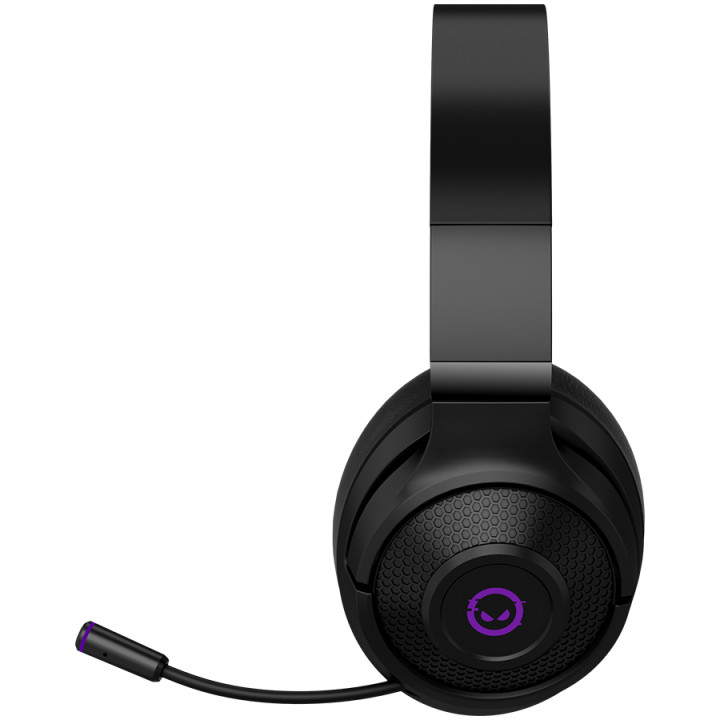 Bluetooth геймърски слушалки LORGAR Noah 702, Безжични, Bluetooth 5.3, 40mm динамични, RGB, 70ч. батерия - LRG-GHS702 - 2