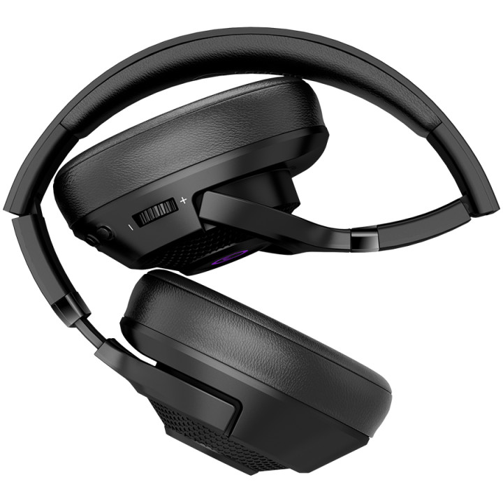 Bluetooth геймърски слушалки LORGAR Noah 702, Безжични, Bluetooth 5.3, 40mm динамични, RGB, 70ч. батерия - LRG-GHS702 - 4