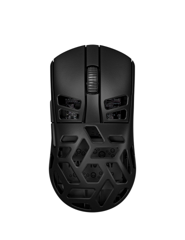 Безжична геймърска мишка LORGAR MSE90W, Безжична, 26000 DPI, 7 бутона, 500h батерия, Магнезиево тяло - LRG-MSE90W-BK - 1