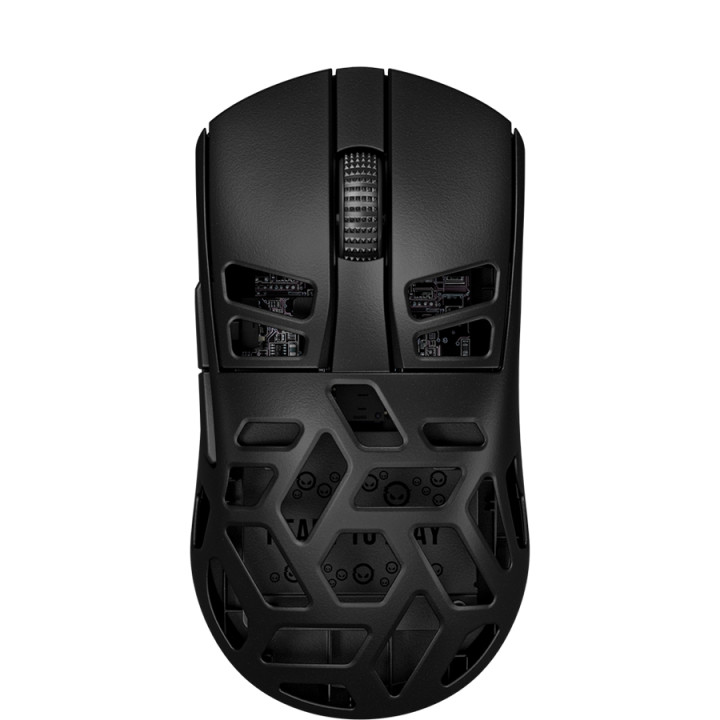 Безжична геймърска мишка LORGAR MSE90W, Безжична, 26000 DPI, 7 бутона, 500h батерия, Магнезиево тяло - LRG-MSE90W-BK - 1