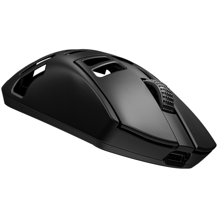 Безжична геймърска мишка LORGAR MSE90W, Безжична, 26000 DPI, 7 бутона, 500h батерия, Магнезиево тяло - LRG-MSE90W-BK - 5