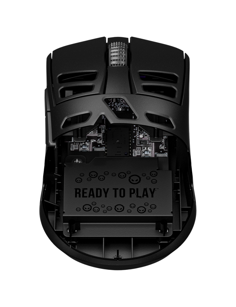 Безжична геймърска мишка LORGAR MSE90W, Безжична, 26000 DPI, 7 бутона, 500h батерия, Магнезиево тяло - LRG-MSE90W-BK - 6