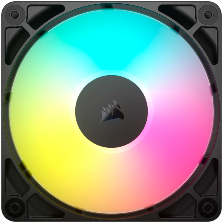 Комплект вентилатори CORSAIR RS120 ARGB 120mm, 2100 RPM, PWM, RGB LED, 3бр - CO-9050181-WW - 2