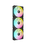 Вентилатор CORSAIR LX RGB iCUE LINK LX120, 120mm, 3x броя, 2400 RPM, PWM, RGB LED - CO-9051026-WW - 1