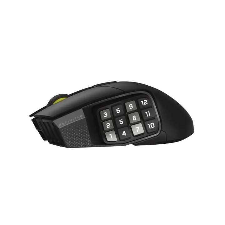 Професионална безжична геймърска мишка CORSAIR SCIMITAR ELITE WIRELESS SE, 33000 DPI - CH-9314014-WW - 10