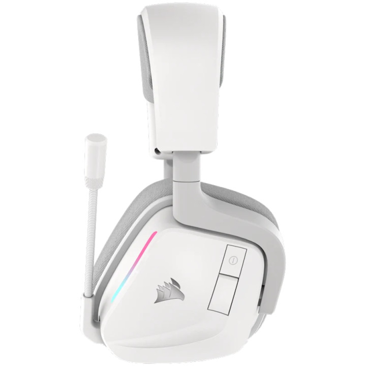 Bluetooth геймърски слушалки Corsair VOID WIRELESS v2, Безжични, Bluetooth/RF 2.4GHz, 50mm говорители, RGB осветление, Dolby Atm