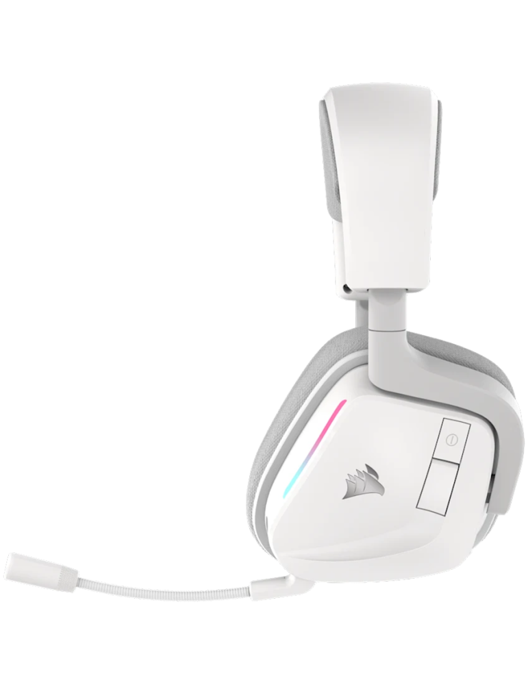 Bluetooth геймърски слушалки Corsair VOID WIRELESS v2, Безжични, Bluetooth/RF 2.4GHz, 50mm говорители, RGB осветление, Dolby Atm