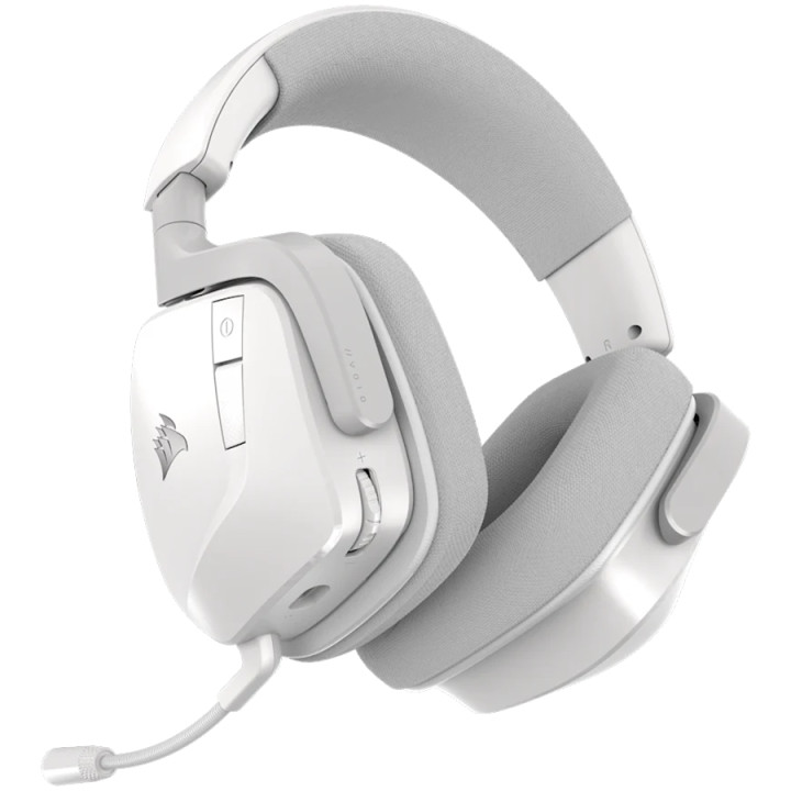Bluetooth геймърски слушалки Corsair VOID WIRELESS v2, Безжични, Bluetooth/RF 2.4GHz, 50mm говорители, RGB осветление, Dolby Atm