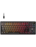 Механична геймърска клавиатура Corsair K70 CORE TKL, MLX Red, RGB, 87 клавиша, черна - CH-911911E-NA - 1