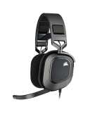 Геймърски слушалки CORSAIR HS80 RGB USB, 7.1 Surround, 50mm, USB 2.0, Carbon - CA-9011237-EU - 1