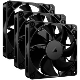Комплект вентилатори CORSAIR RS120, 3x120mm, 2100 RPM 72.8 CFM, PWM Control - CO-9050189-WW - 1