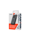 Външна батерия CANYON OnPower 500, 5000mAh, 20W PD, MagSafe, Алуминий - CNS-CPB500B - 6