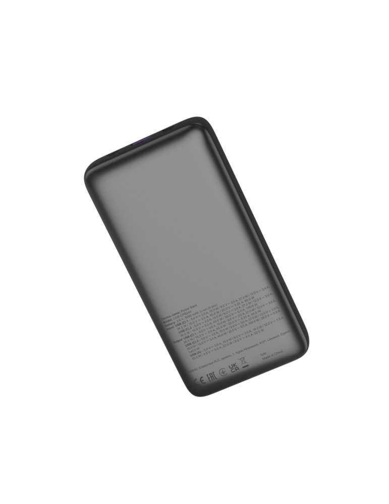 Външна батерия CANYON PB-240, 25000mAh 140W LCD дисплей - CNS-CPB240 - 12