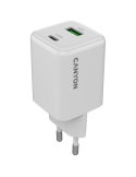 Захранващ адаптер CANYON CU45AC, 45W GaN, 1x USB-C PD, 1x USB-A QC - CNS-CUW45AC - 1