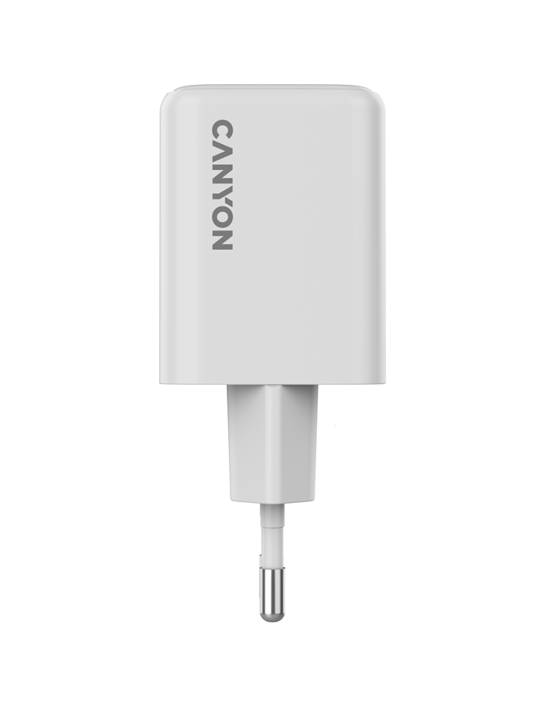 Захранващ адаптер CANYON CU45AC, 45W GaN, 1x USB-C PD, 1x USB-A QC - CNS-CUW45AC - 2