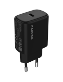Захранващ адаптер CANYON OnCharge 200, 20W USB-C, PD/PPS, EU - CNE-CHA200-11 - 1
