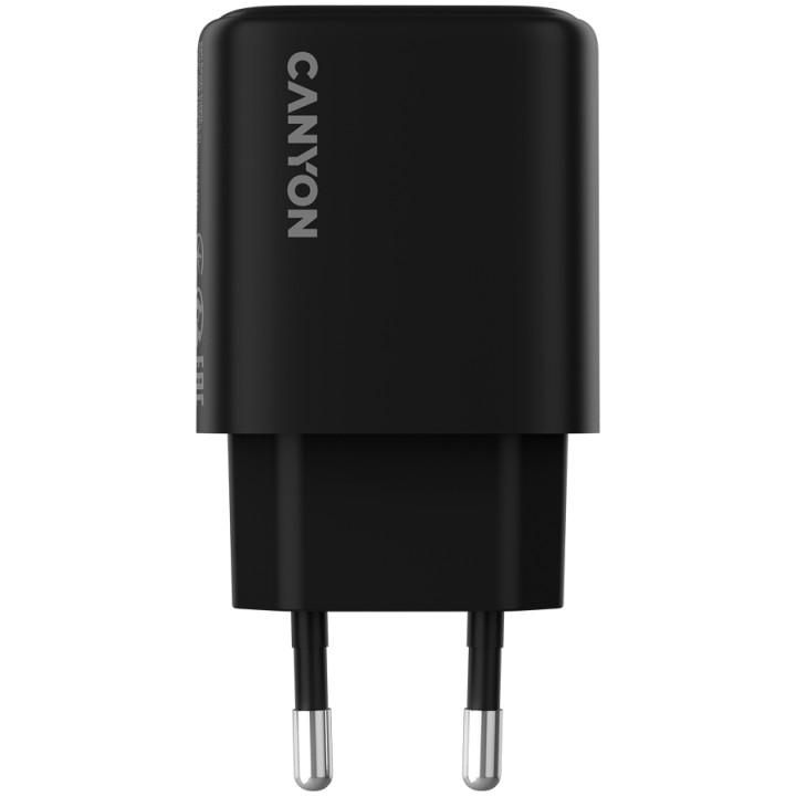 Захранващ адаптер CANYON OnCharge 200, 20W USB-C, PD/PPS, EU - CNE-CHA200-11 - 2