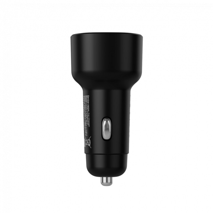Зарядно за автомобил CANYON OnDrive 60 PD, 60W, 2x USB-C, черна - CNE-CCABR3CC - 4