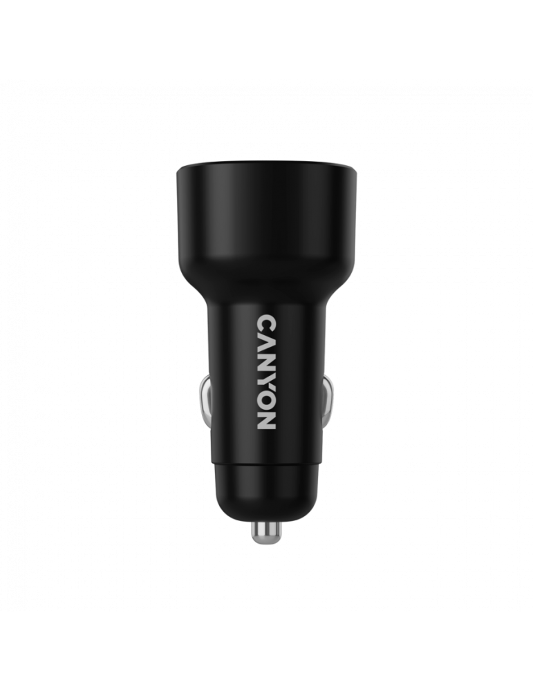 Зарядно за автомобил CANYON OnDrive 60 PD, 60W, 2x USB-C, черна - CNE-CCABR3CC - 5