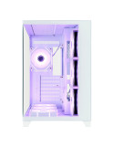 Кутия за компютър 1stPlayer MEGAVIEW MV8, Middle Tower ATX, Бяла, Tempered Glass, 7 x 120mm A-RGB вентилатори - MV8-TP-WH-6FC7R-