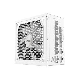 Модулно захранване MSI MAG A1000GL PCIE5 WHITE 1000W, 80 Plus Gold, Modular - 4711377357104 - 1