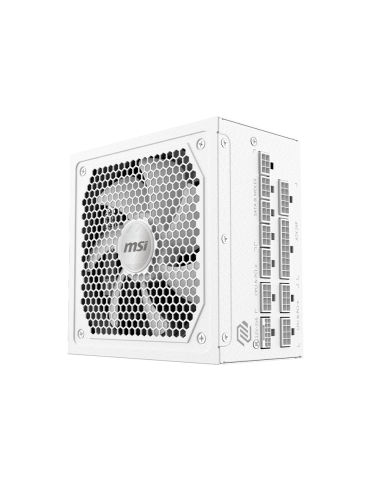 Модулно захранване MSI MAG A1000GL PCIE5 WHITE 1000W, 80 Plus Gold, Modular - 4711377357104 - 1