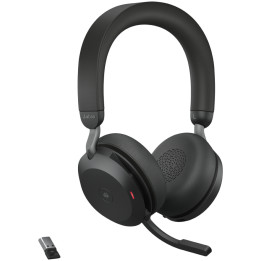 Професионални безжични слушалки JABRA Evolve2 75, безжични, стерео, Microsoft Teams сертифицирани - 27599-999-989 - 1