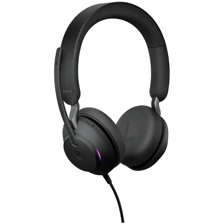 Професионални USB слушалки JABRA Evolve2 40 SE, USB-A/USB-C, Стерео - 24189-999-799 - 1