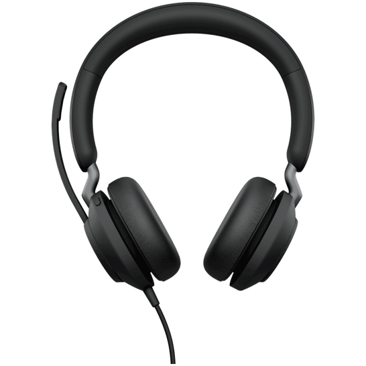 Професионални USB слушалки JABRA Evolve2 40 SE, USB-A/USB-C, Стерео - 24189-999-799 - 2