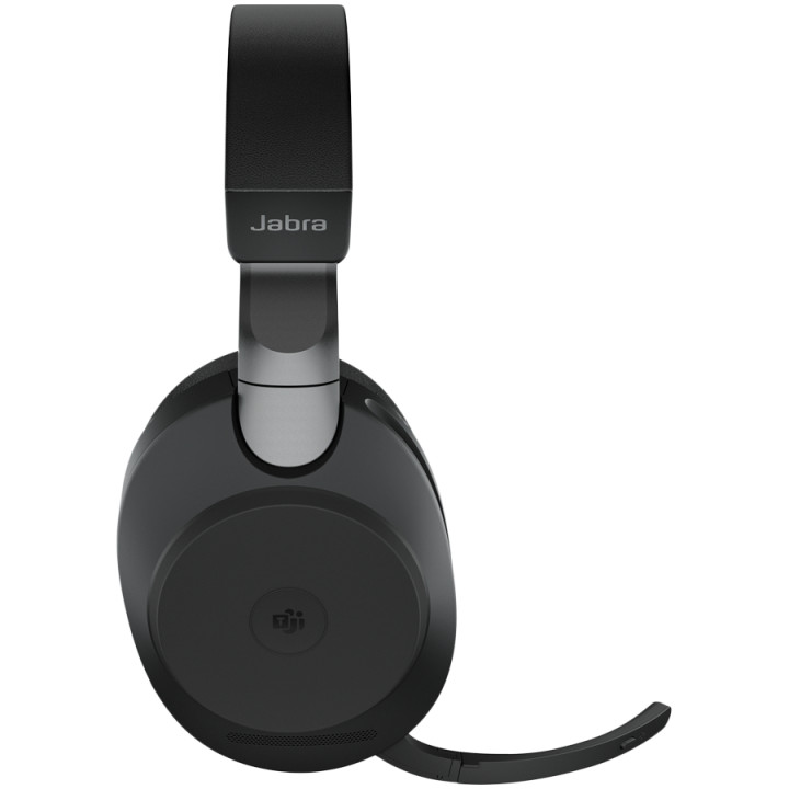 Професионални безжични слушалки Jabra Evolve2 85 Link380c MS, безжични, активна шумоизолация ANS, микрофон, черни - 28599-999-89