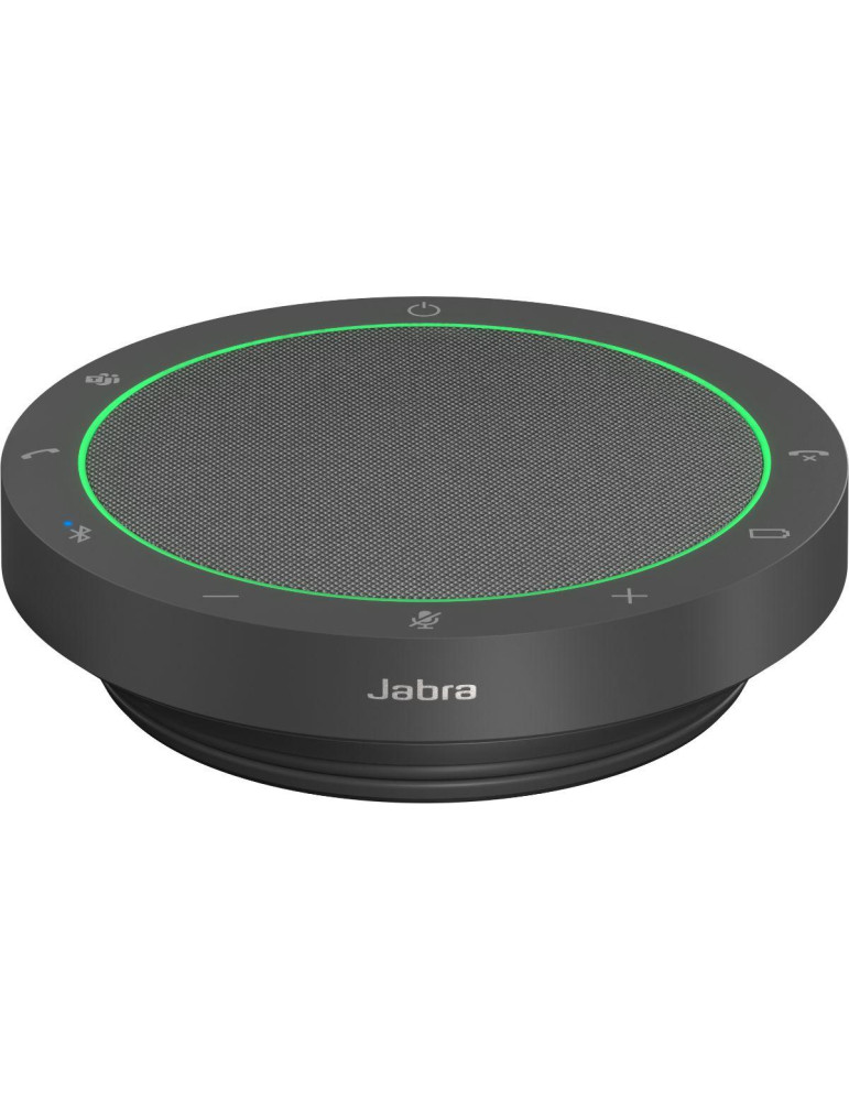 Професионална портативна Bluetooth колонка за видеоконференции и обаждания Jabra Speak2 55, Bluetooth, IP64, 12h батерия - 2755-