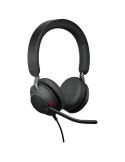 Професионални слушалки JABRA Evolve2 40 SE, Стерео, USB Type-A/USB-C, Динамични 40mm, 20Hz-20kHz, С кабел - 24189-989-799 - 1