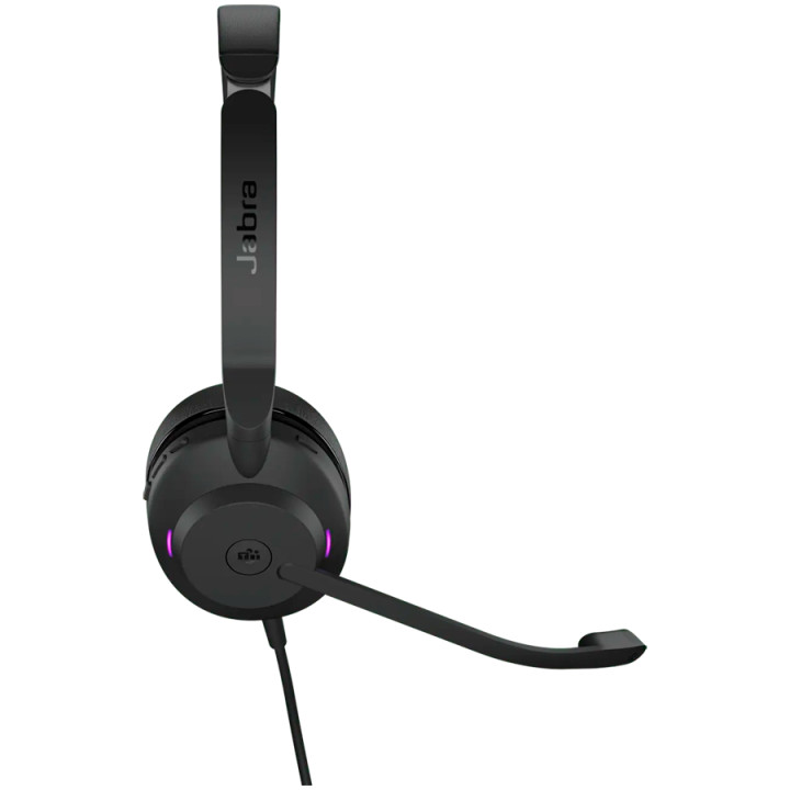 Професионални стерео слушалки JABRA Evolve2 30 SE, Стерео, USB-A/USB-C, 1.5m кабел - 23189-989-779 - 3
