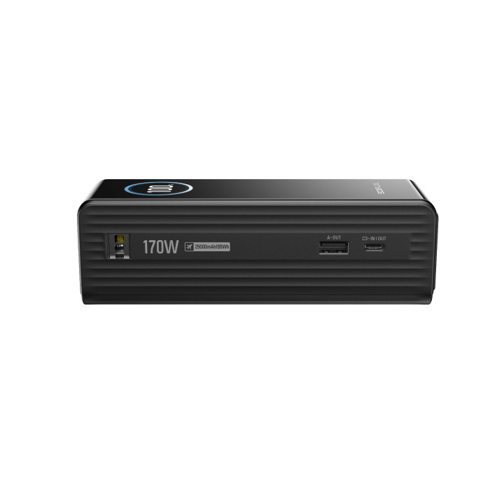 Преносима батерия Ecoflow Rapid 25K, 25000mAh, 170W, USB-C, вграден кабел, TFT дисплей - RAPID25K - 12
