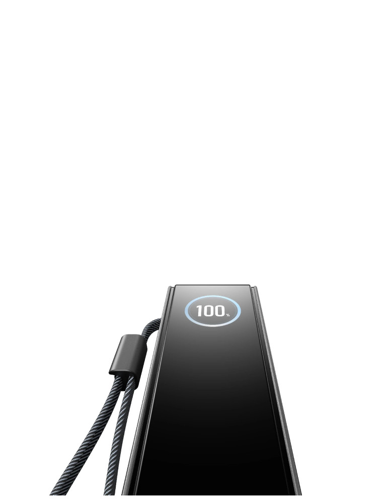 Преносима батерия Ecoflow Rapid 25K, 25000mAh, 170W, USB-C, вграден кабел, TFT дисплей - RAPID25K - 13