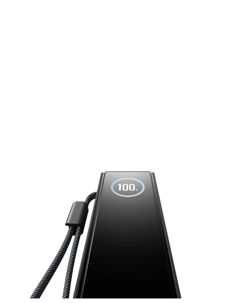 Преносима батерия Ecoflow Rapid 25K, 25000mAh, 170W, USB-C, вграден кабел, TFT дисплей - RAPID25K - 14