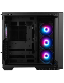 Кутия за компютър MSI MAG PANO 100R PZ, Midi Tower ATX, 4x 120mm ARGB вентилатори, Tempered Glass, черна - 4711377231565 - 2