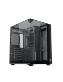 Компютърна кутия Xigmatek Aqua Compact, ATX/Mini-ITX/mATX, Middle Tower, Tempered Glass, 4x 120mm ARGB вентилатора - 9