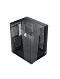 Компютърна кутия Xigmatek Aqua Compact, ATX/Mini-ITX/mATX, Middle Tower, Tempered Glass, 4x 120mm ARGB вентилатора - 10