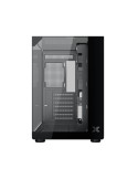 Компютърна кутия Xigmatek Aqua Compact, ATX/Mini-ITX/mATX, Middle Tower, Tempered Glass, 4x 120mm ARGB вентилатора - 11
