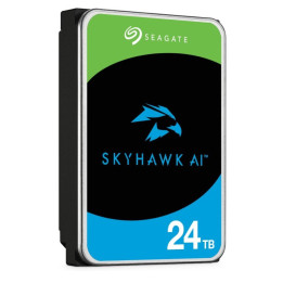 Твърд диск Seagate SkyHawk AI, 24TB, 3.5" SATA III, 7200rpm, 512MB кеш - ST24000VE002 - 1