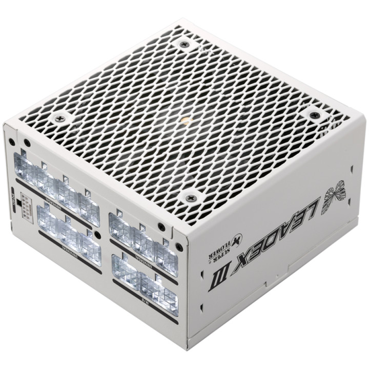 Модулно захранване Super Flower Leadex III Gold 850W, 850W, 80 Plus Gold, Fully Modular, 140mm Fan, ATX 3.1 - SF-850F14GE(WH) - 