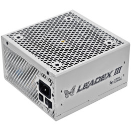 Модулно захранване SUPER FLOWER Leadex III Gold 1000W, ATX 3.1, 80 Plus Gold, Fully Modular, 140mm Fan, White - SF-1000F14GE(WH)