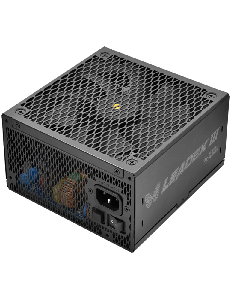 Модулно захранване Super Flower Leadex III Gold 1000W, ATX 3.1, 80 Plus Gold, Fully Modular, 140mm Fan - SF-1000F14GE - 1