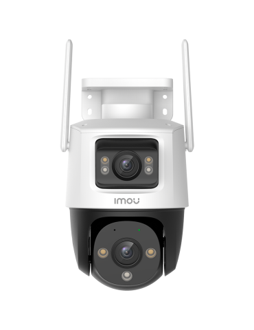 IP камера IMOU Cruiser Dual, 5MP + 3MP, 355°Pan 90°Tilt, 1/3" CMOS, H.265, 8x Zoom, IP66, Night Vision, Mic&Speaker - IPC-S7XP-8