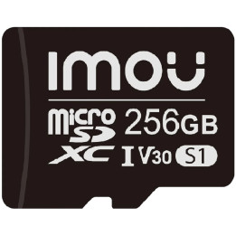 Micro SD карта IMOU 256GB, Class 10 U3 V30, 95MB/s четене, 38MB/s запис - ST2-256-S1 - 1